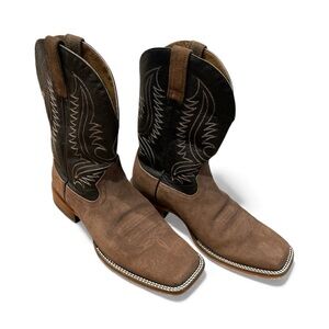 Ariat® | Men's Circuit Paxton suede leather Tan Boots 1005C897 Sz 12D